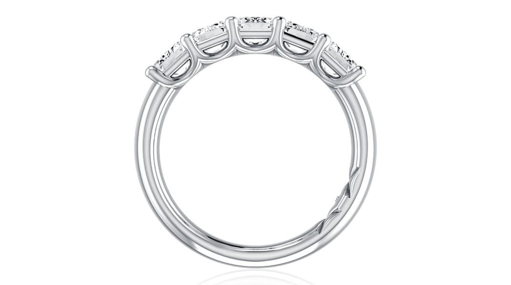 A. Jaffe Natural Diamond Ladies Wedding Band in 14