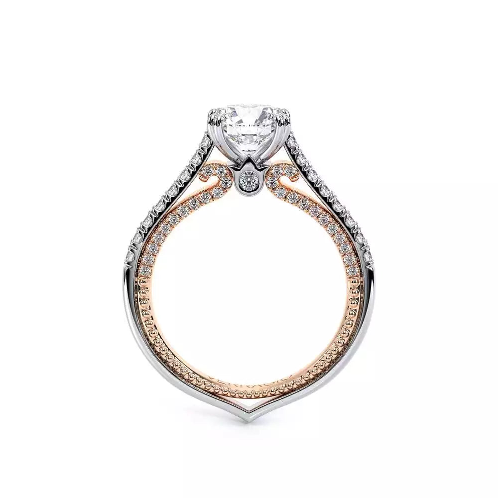 Verragio Hidden Accent Natural Diamond Semi-Mount