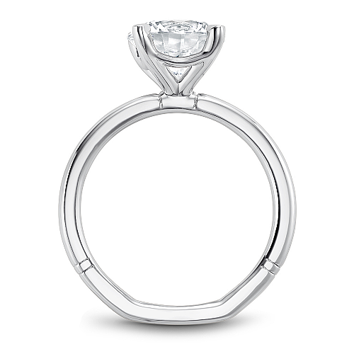 Noam Carver Solitaire Natural Diamond Semi-Mount E