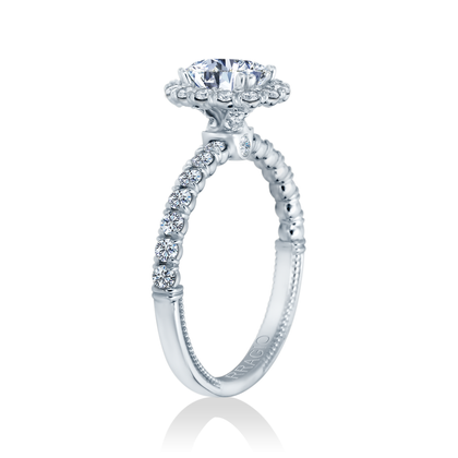 Verragio Hidden Accent Halo Natural Diamond Semi-M