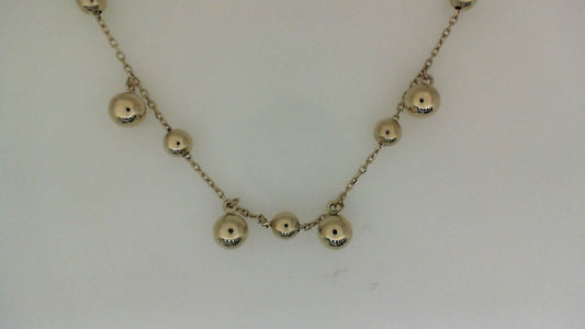 Necklace (No Stones) in 14 Karat Yellow