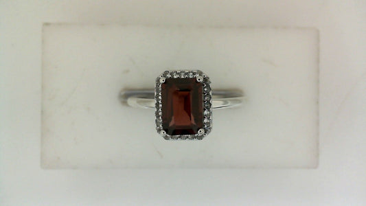 ReMARKable Designs Fashion Ring in Sterling Silver White, Size 7 Ladies