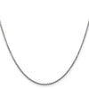ReMARKable Estate Diamond Cut Cable Chain in 14 Karat White Gold, 20" Length, 1.3mm