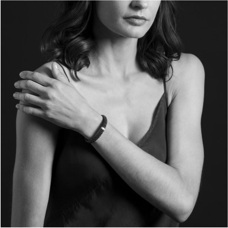 LAGOS Black Caviar Collection Natural Diamond Brac