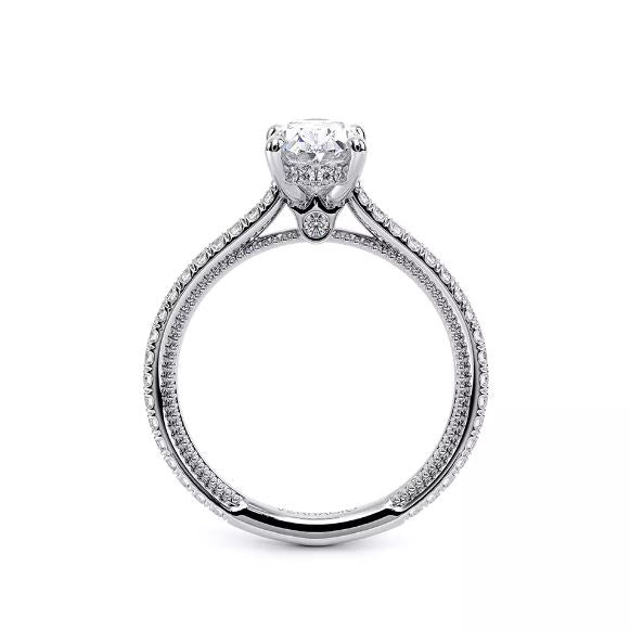 Verragio Hidden Accent Side Stone Natural Diamond
