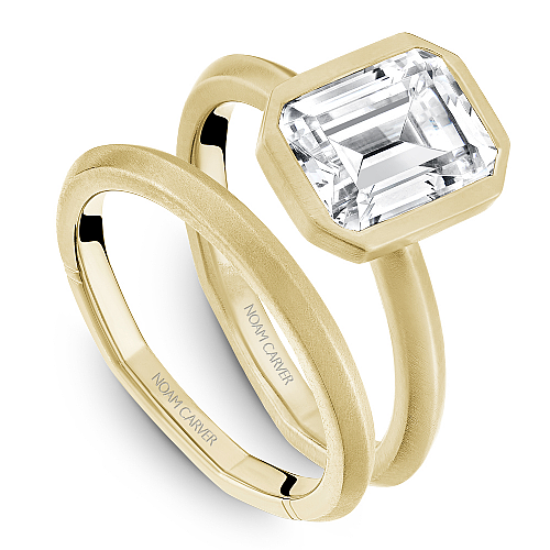 Noam Carver Solitaire Natural Diamond Semi-Mount E