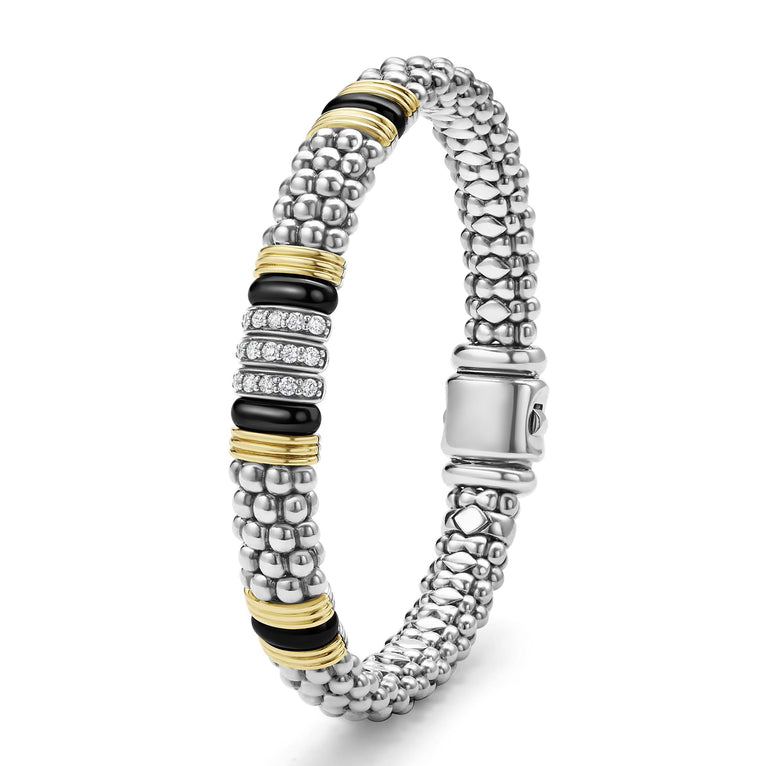 LAGOS Black Caviar Collection Natural Diamond Stat