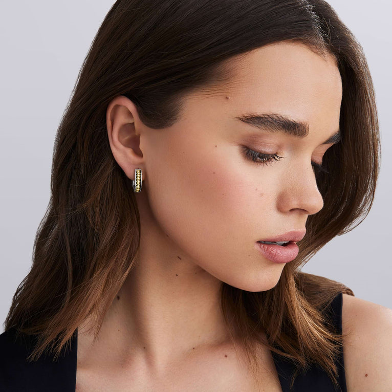 LAGOS Signature Caviar Collection Earrings (No Sto