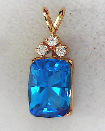 Color Gemstone Necklace