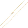 21" Oval Link 2.2mm Chain in 18 Karat Yellow