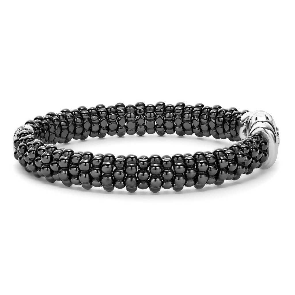LAGOS Black Caviar Collection Natural Diamond Brac