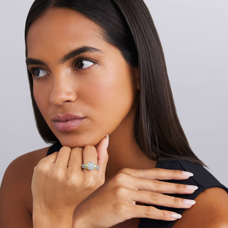 LAGOS Signature Caviar Collection Cluster Ring in