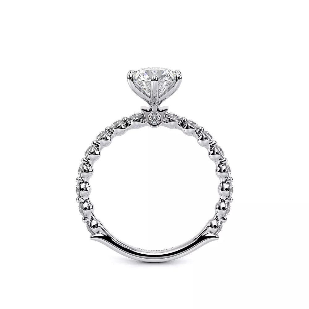 Verragio Hidden Accent Side Stone Natural Diamond