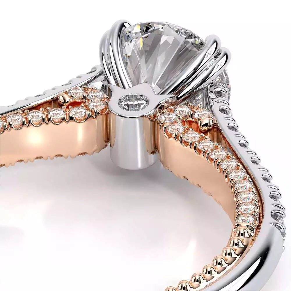 Verragio Hidden Accent Natural Diamond Semi-Mount