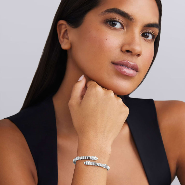 LAGOS Bracelet (No Stones) in Sterling Silver Whit