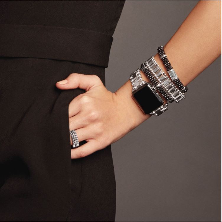 LAGOS Black Caviar Collection Caviar Bracelet (No