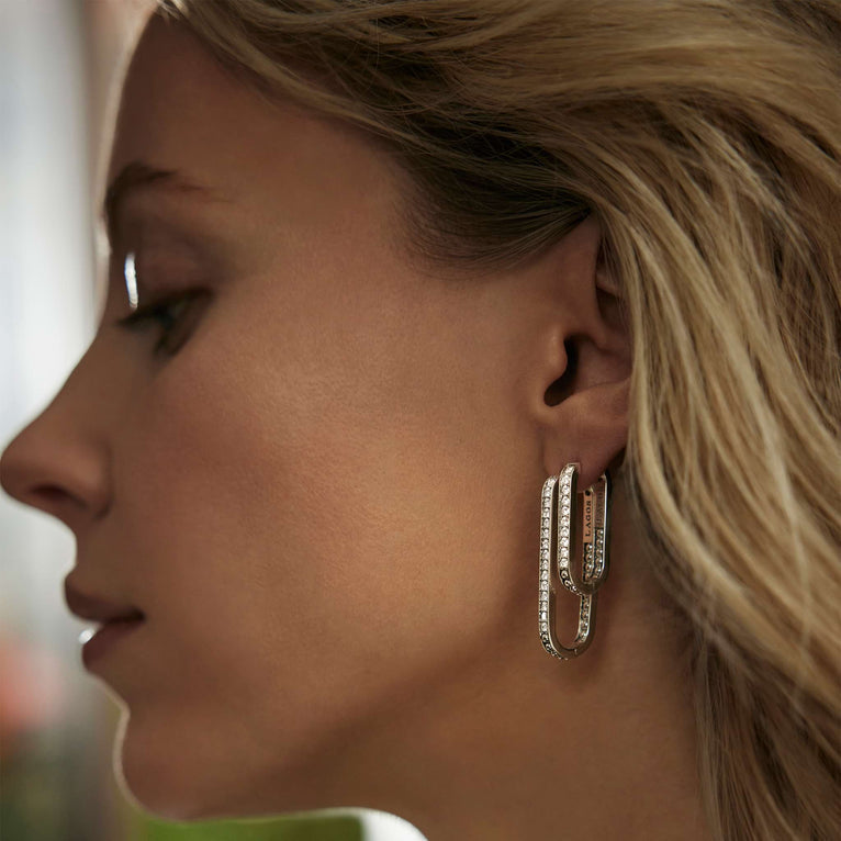 LAGOS Caviar Spark Collection Medium Hoop Natural