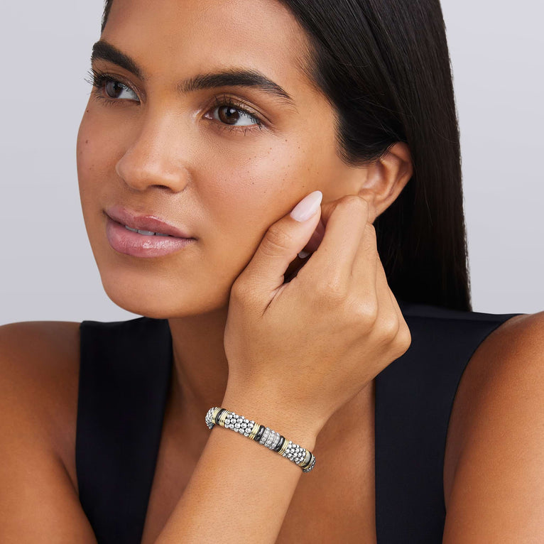 LAGOS Black Caviar Collection Natural Diamond Stat