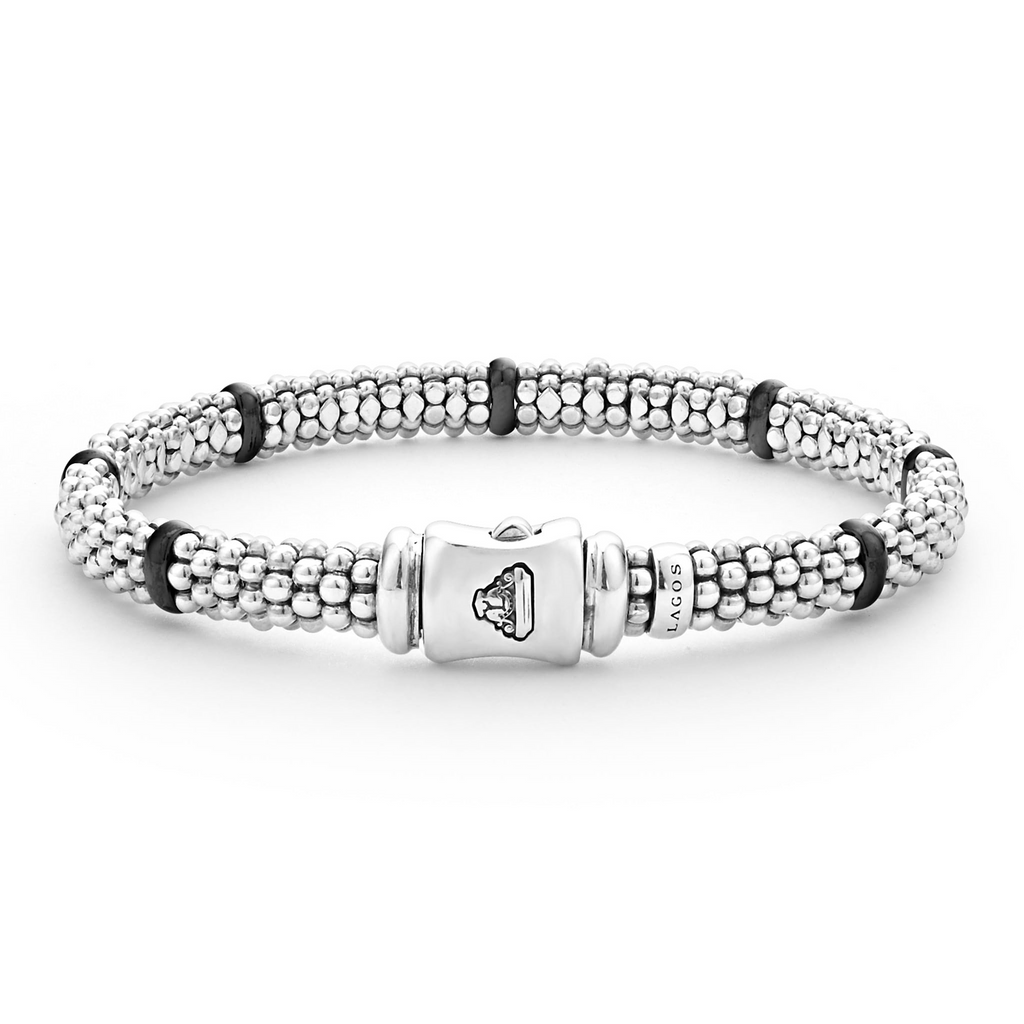 LAGOS Black Caviar Collection Caviar Bracelet (No
