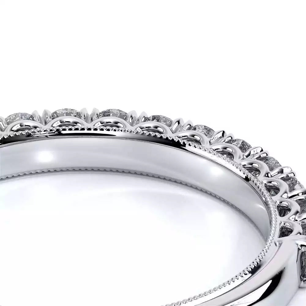 14K White Gold Diamond Halo Engagement Ring, 0.50ctw, VS2.