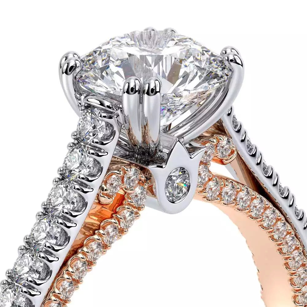 Verragio Hidden Accent Natural Diamond Semi-Mount
