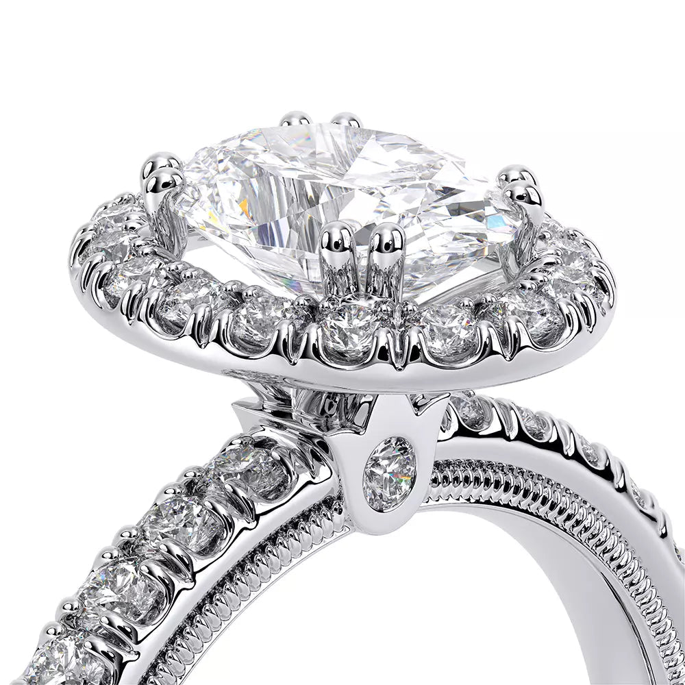 Verragio Hidden Accent Halo Natural Diamond Semi-M