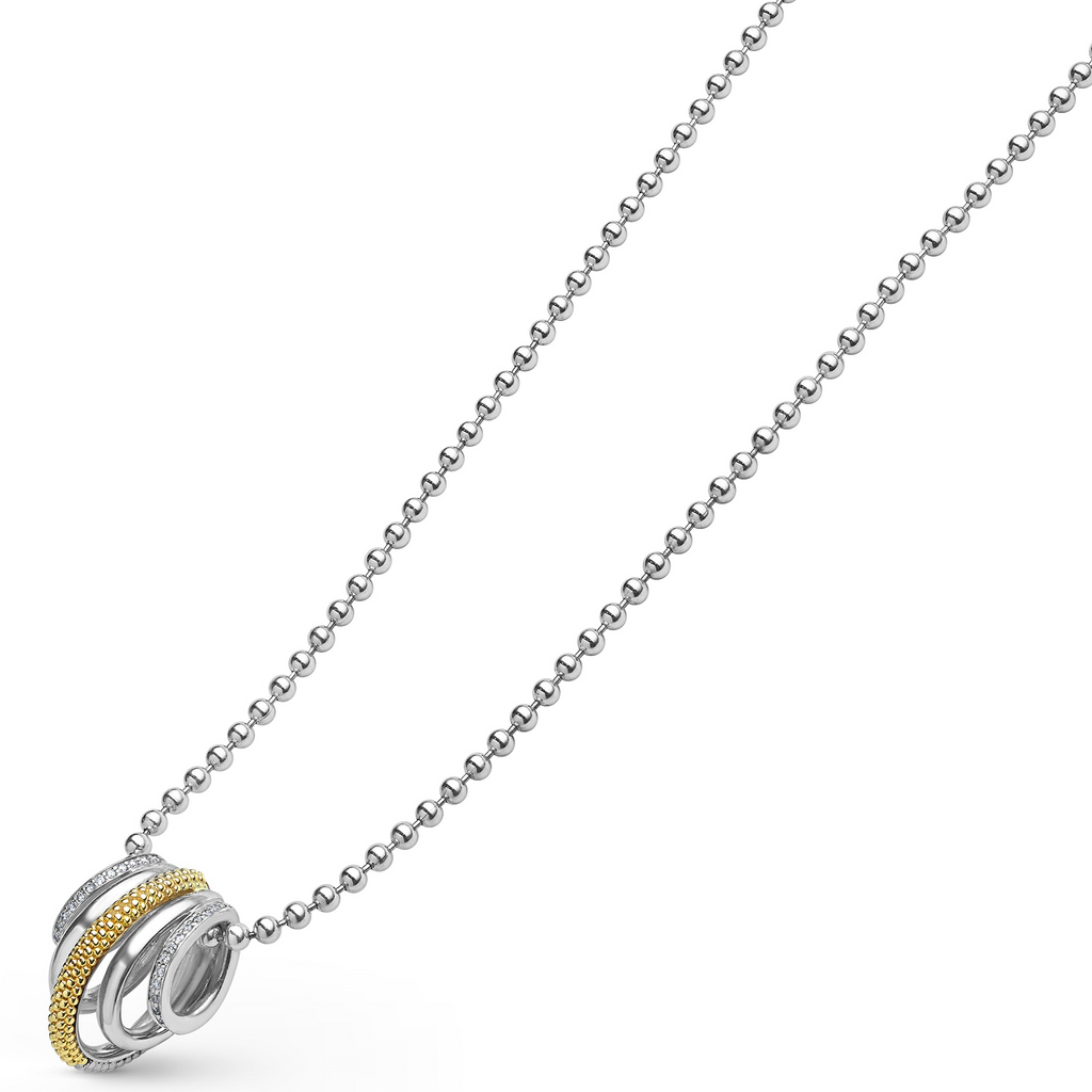 LAGOS Caviar Lux Collection Natural Diamond Pendan
