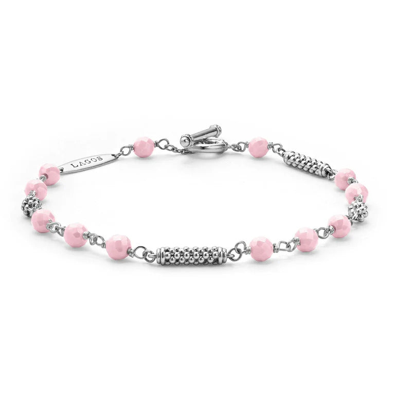 LAGOS Pink Caviar Collection Bead Bracelet (No Sto