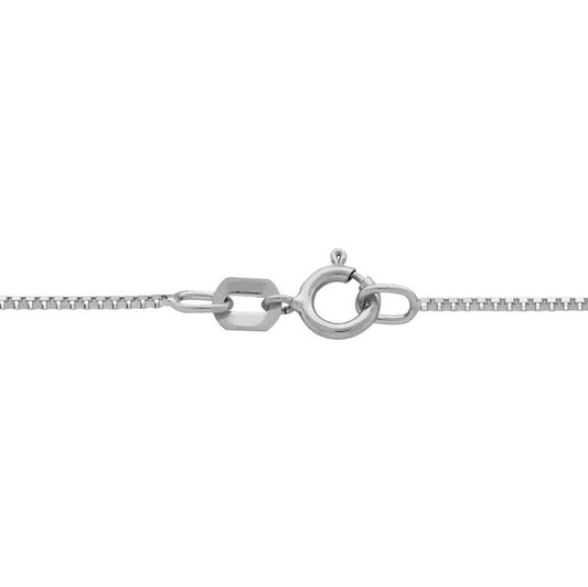 ARMADANI Chain in 14 Karat White Gold, 18" 0.73mm