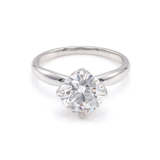 PureMark Powered by Clarity Lab-Grown Diamond Complete Engagement Ring