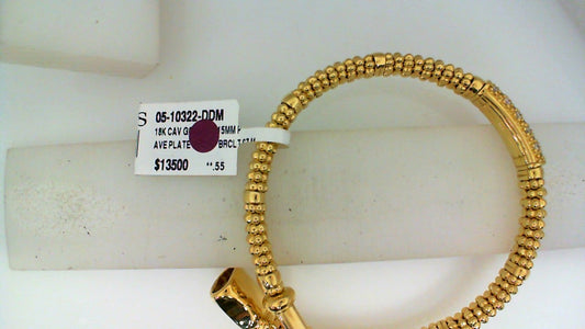 LAGOS Natural Diamond Bracelet in 18 Karat Yellow Gold with 0.55ctw Round Diamonds