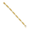 14K Yellow Gold 1.95ct Etruscan Inspired Diamond Bracelet