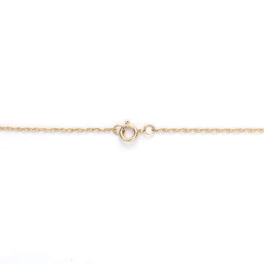 Pendant M Estate Collection Color Gemstone Necklace in 14 Karat Yellow with 1 Akoya Cream Pearl