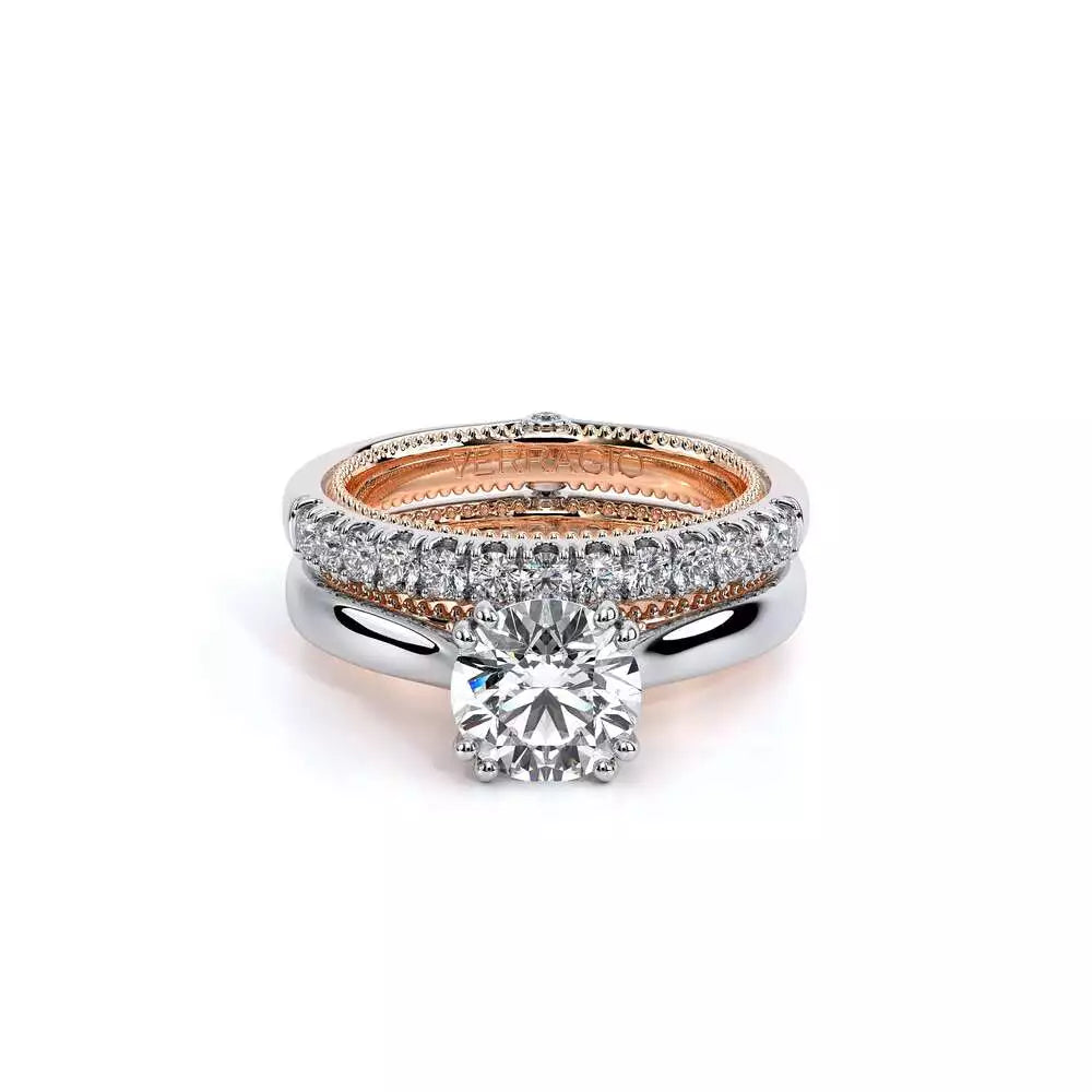 Verragio Hidden Accent Natural Diamond Semi-Mount