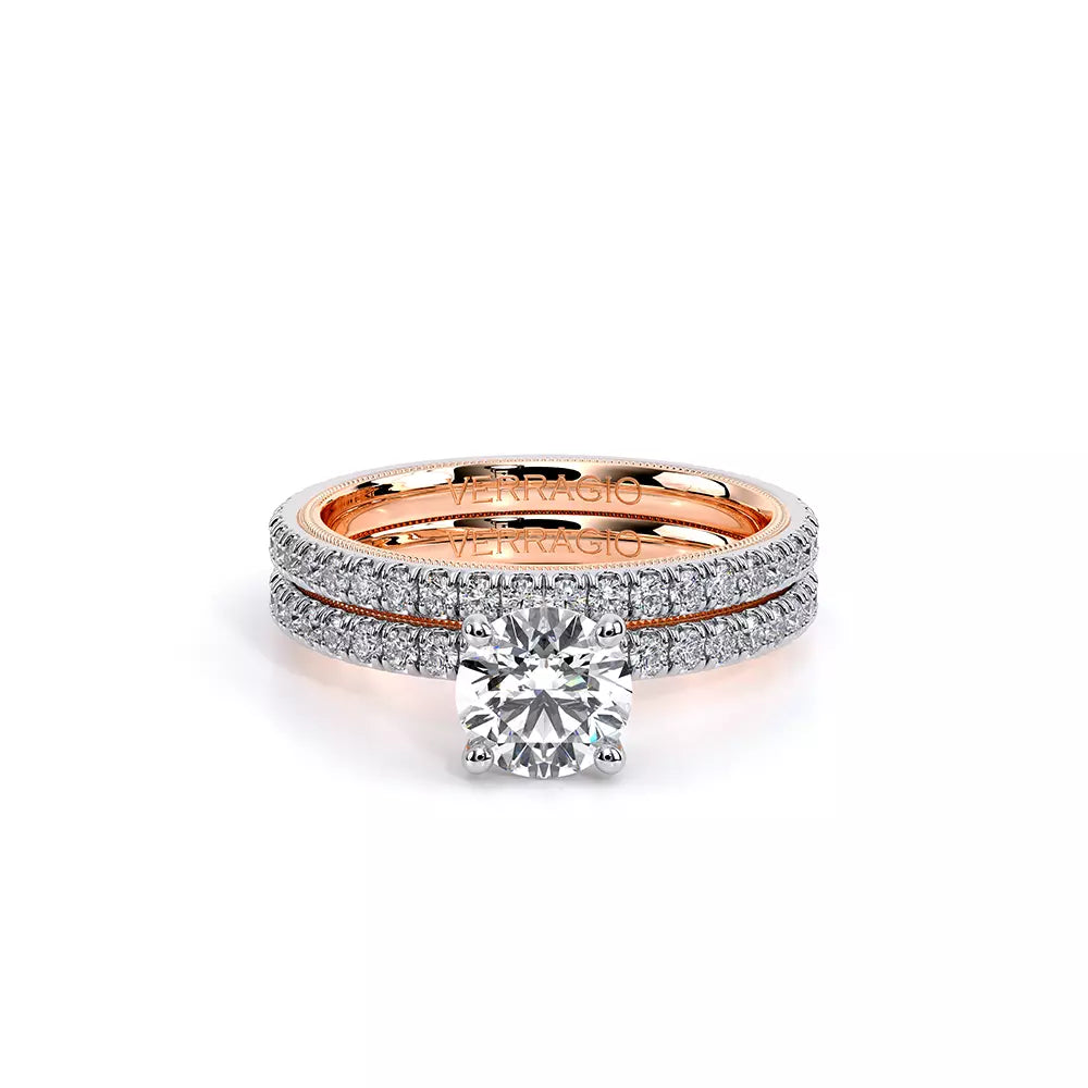 Verragio Hidden Accent Natural Diamond Semi-Mount