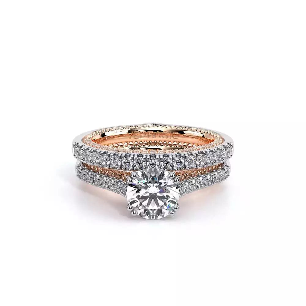 Verragio Hidden Accent Natural Diamond Semi-Mount