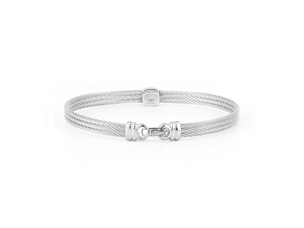 ALOR Classique Collection Earth Mined Diamond Brac