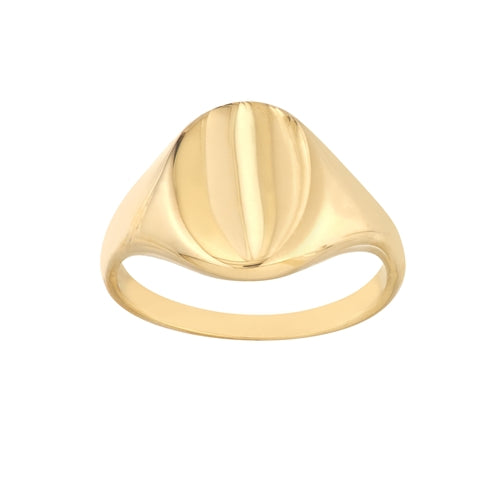 Fashion Ring (No Stones) in 14 Karat Yellow