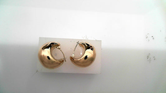 Marks Estate Department 2 Earrings (No Stones) in 14 Karat Yellow Gold