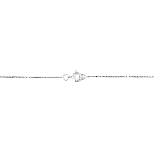 ReMarkable Estate Natural Diamond Necklace in 14 Karat White Gold with 0.20ctw H/I SI2-I1 Round Diamonds