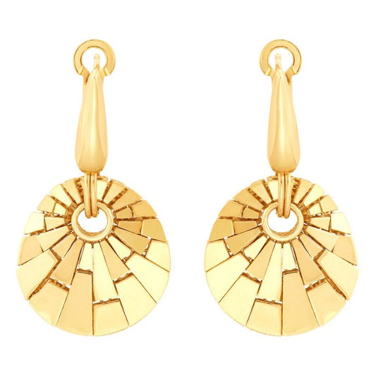 ARMADANI Earrings (No Stones) in 14 Karat Yellow Gold