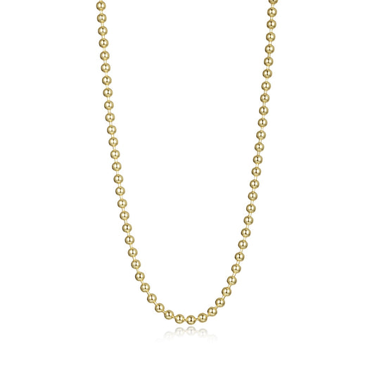 Lafonn 18 Bead 2.5mm Chain in Sterling Silver Yellow