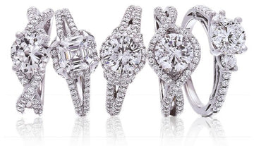 Engagement ring styles