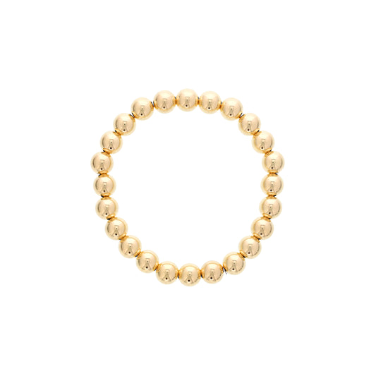 Dee Berkley Stretch Bracelet (No Stones) in Gold Filled Yellow