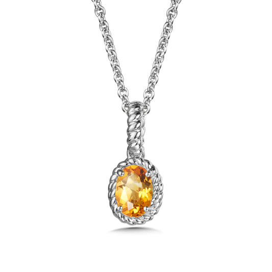 Color Gemstone Necklace
