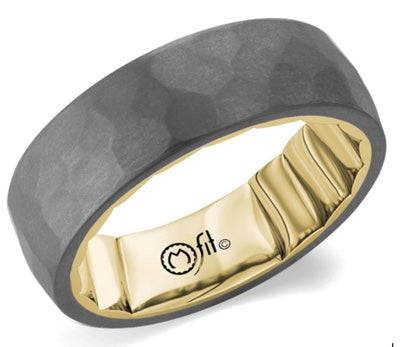 Crown Ring Carved (No Stones)