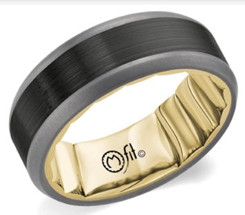 Crown Ring Carved (No Stones)