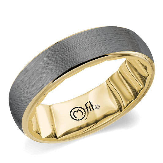 Crown Ring Carved (No Stones)