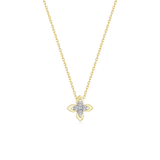 Lafonn Simulated Diamond Pendant Necklace in Sterling Silver