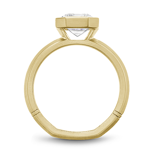 Noam Carver Solitaire Natural Diamond Semi-Mount E